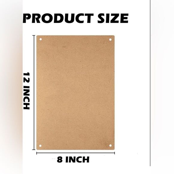 Papaw's Workshop Sign, Tools Sign, 8x12 Inch NIP - Picture 3 of 8